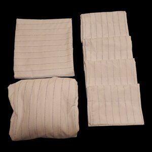 Pre-Loved Berkley Jensen Garment Washed Queen Sheet Set (6-Piece)
